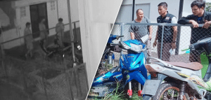 แก๊งวัยรุ่น 4 คน บุกชำแหละรถของกลางในสถานีตำรวจ ซุ่มเดินหลบกล้อง CCTV ลักอะไหล่กลางดึก