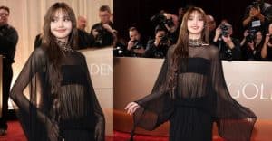 ลิซ่า BLACKPINK สร้างประวัติศาสตร์! ปั้นลุคสีดำสุดปัง บนพรมแดง Golden Globes 2025 – คนไทยคนแรกที่ได้เป็นผู้ประกาศรางวัล